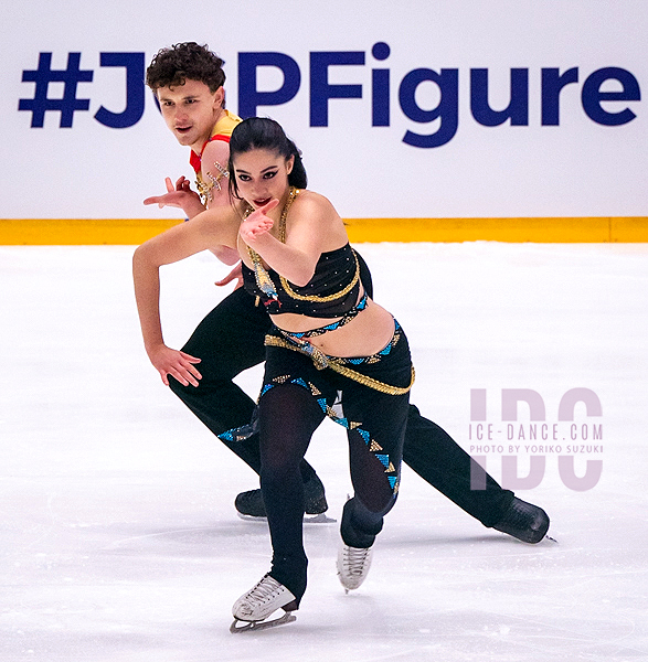Celina Fradji & Jean-Hans Fourneaux (FRA)