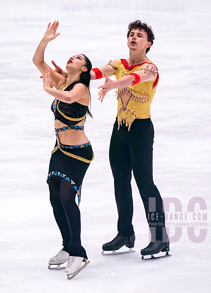 Celina Fradji & Jean-Hans Fourneaux (FRA)
