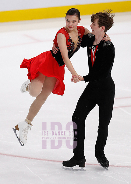 Olivia Dietrich & Eduard Pylypenko