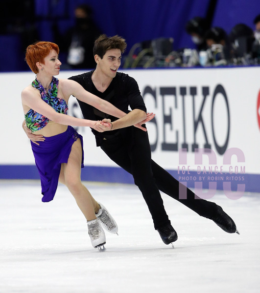 Evgeniia Lopareva & Geoffrey Brissaud (FRA)