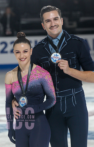 Bronze - Marie-Jade Lauriault & Romain Le Gac (CAN)
