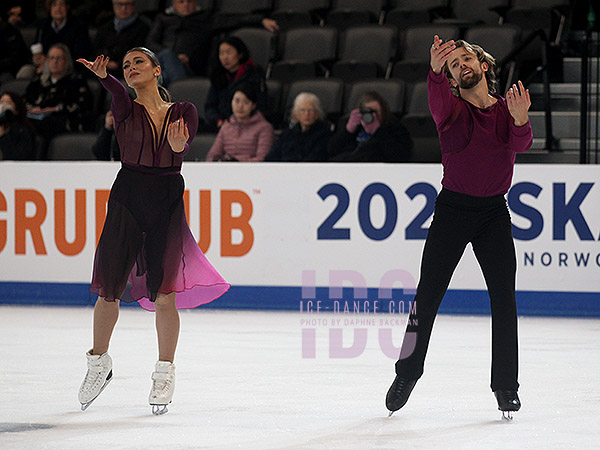 Kaitlin Hawayek & Jean-Luc Baker (USA)