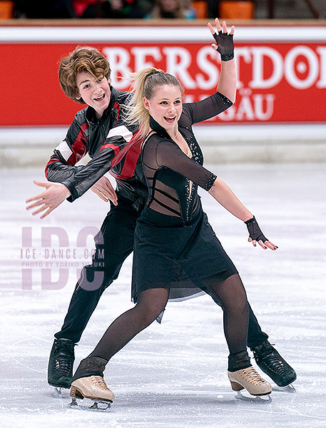 Sofiia Beznosikova & Max Leleu (BEL)