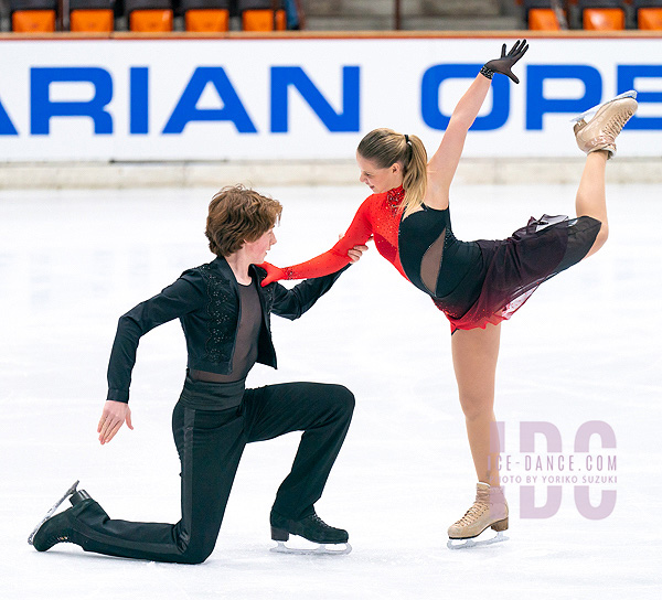 Sofiia Beznosikova & Max Leleu (BEL)
