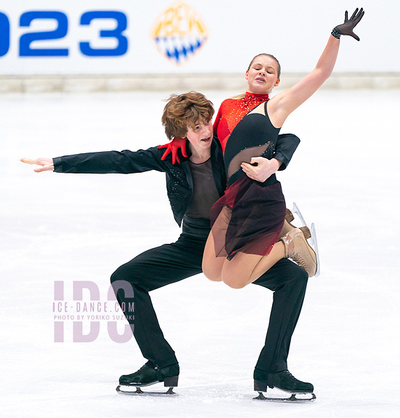 Sofiia Beznosikova & Max Leleu (BEL)
