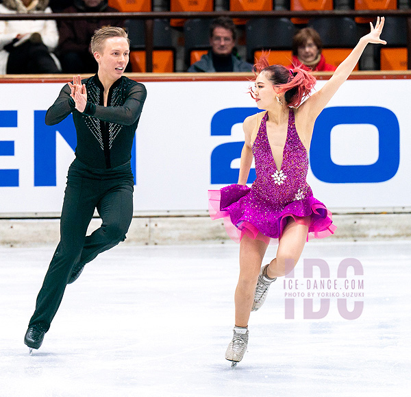 Yuka Orihara & Juho Pirinen (FIN)