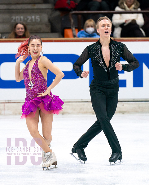 Yuka Orihara & Juho Pirinen (FIN)