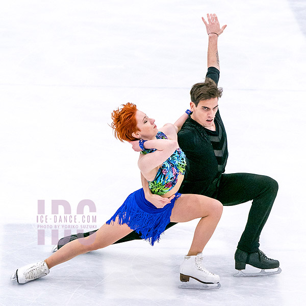 Evgeniia Lopareva & Geoffrey Brissaud (FRA)