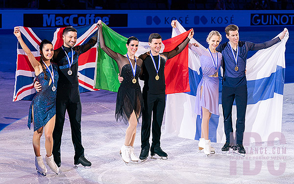 The medalists