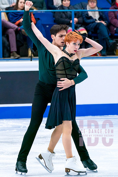 Evgeniia Lopareva & Geoffrey Brissaud (FRA)
