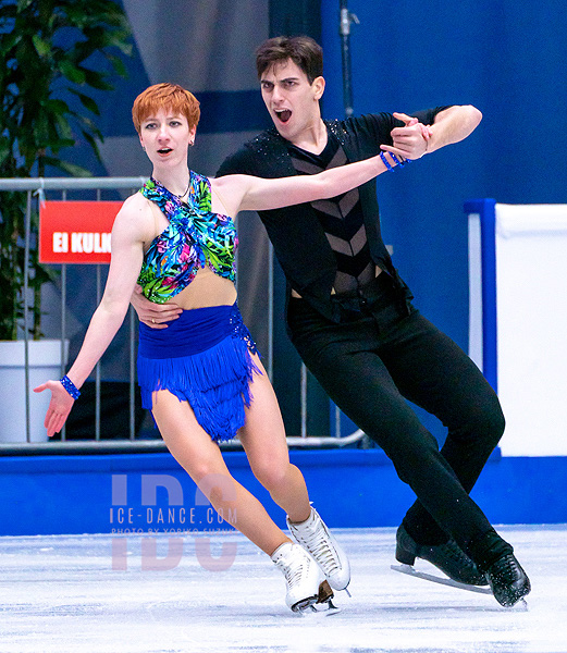 Evgeniia Lopareva & Geoffrey Brissaud (FRA)