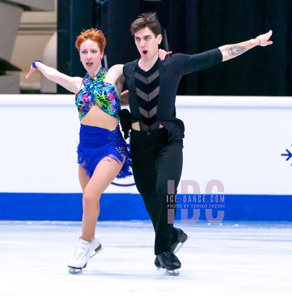 Evgeniia Lopareva & Geoffrey Brissaud (FRA)