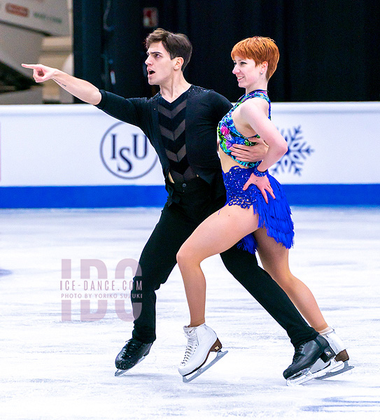 Evgeniia Lopareva & Geoffrey Brissaud (FRA)