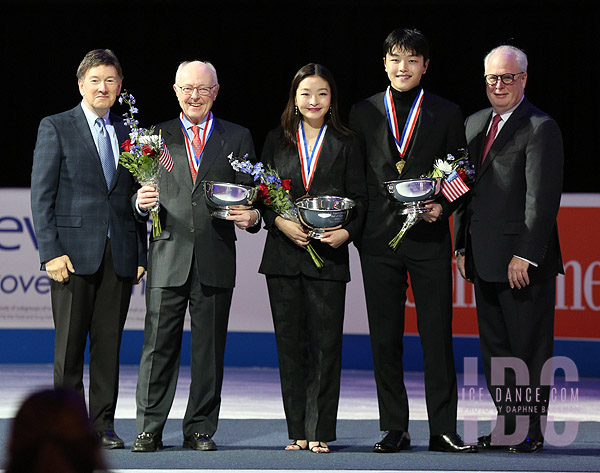 Maia & Alex Shibutani with Paul George, Richard Dalley and Sam Auxier