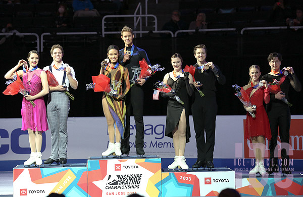 The medalists