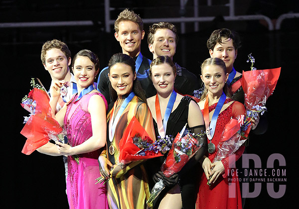 The medalists