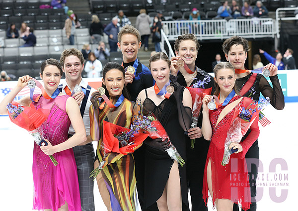 The medalists