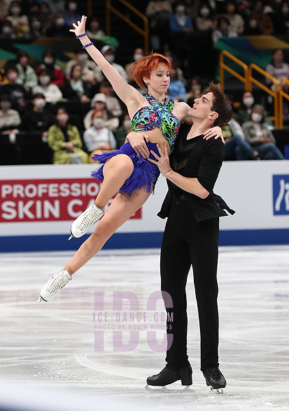 Evgeniia Lopareva & Geoffrey Brissaud (FRA)
