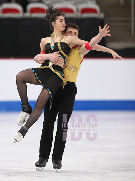 Célina Fradji & Jean-Hans Fourneaux (FRA)