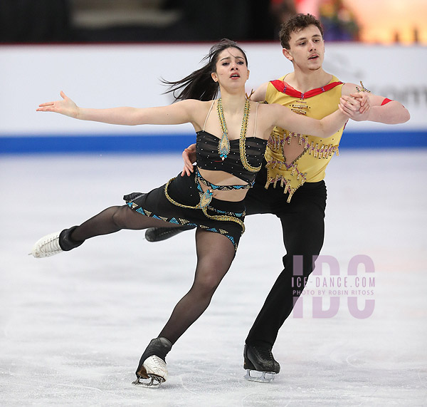 Célina Fradji & Jean-Hans Fourneaux (FRA)