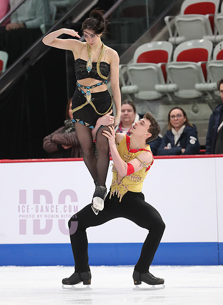 Célina Fradji & Jean-Hans Fourneaux (FRA)