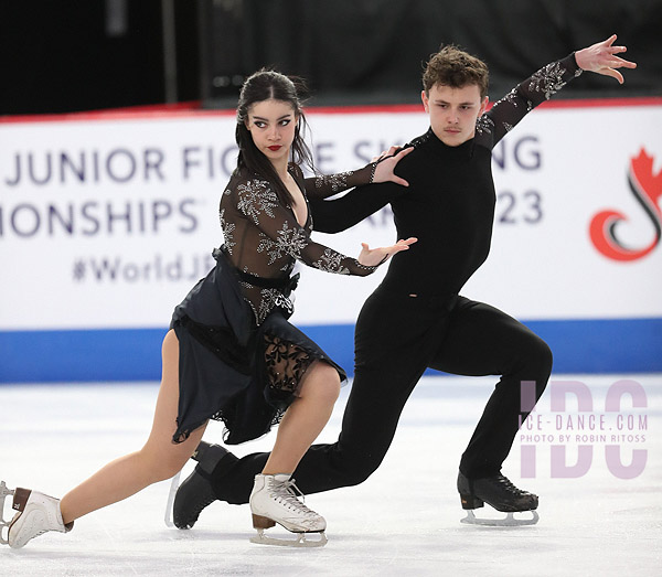 Célina Fradji & Jean-Hans Fourneaux (FRA)