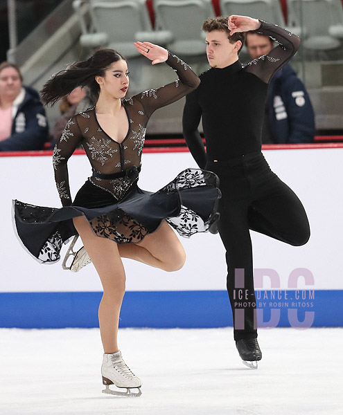 Célina Fradji & Jean-Hans Fourneaux (FRA)