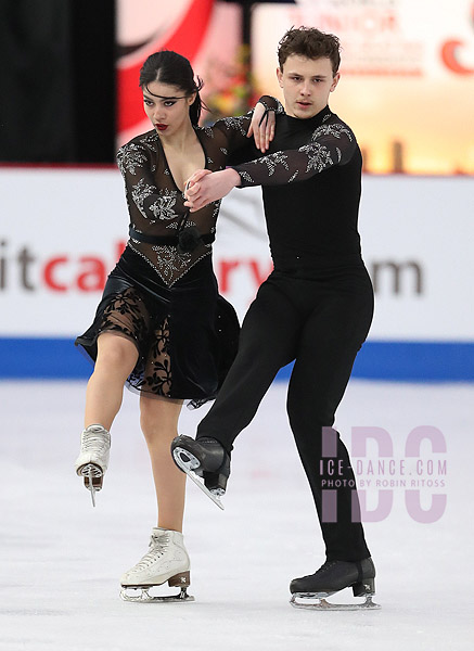 Célina Fradji & Jean-Hans Fourneaux (FRA)