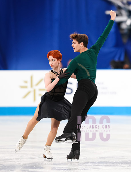 Evgeniia Lopareva & Geoffrey Brissaud (FRA)