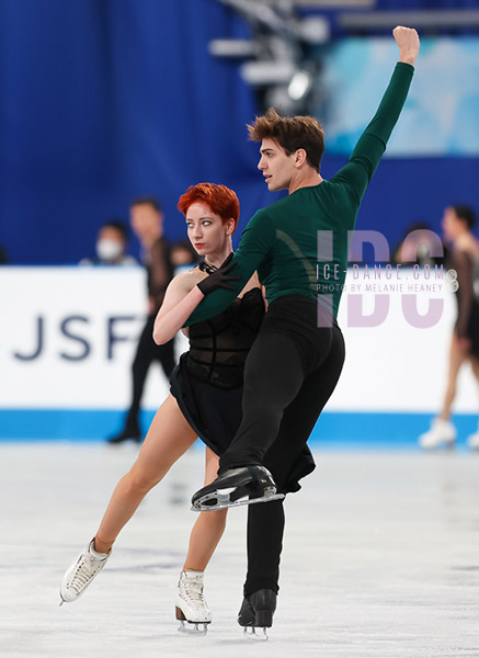 Evgeniia Lopareva & Geoffrey Brissaud (FRA)