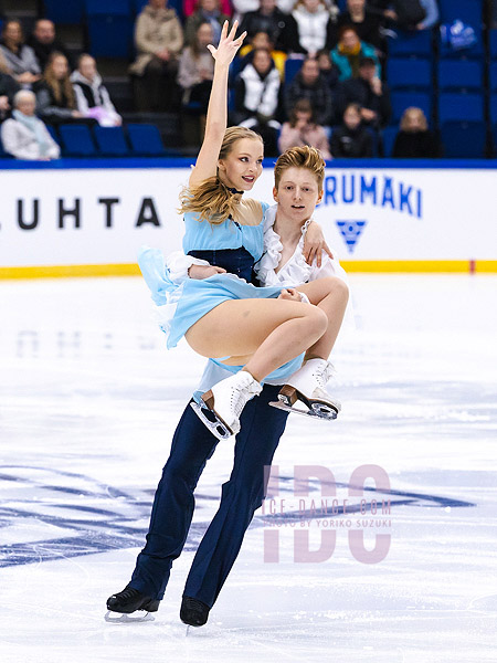 Olexandra Borysova & Aaron Freeman (POL)