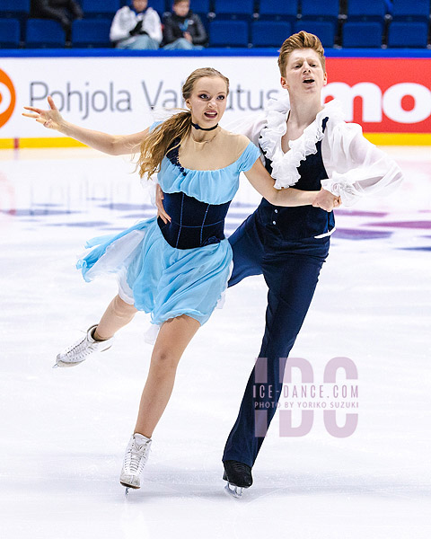 Olexandra Borysova & Aaron Freeman (POL)