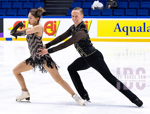 Yuka Orihara & Juho Pirinen (FIN)