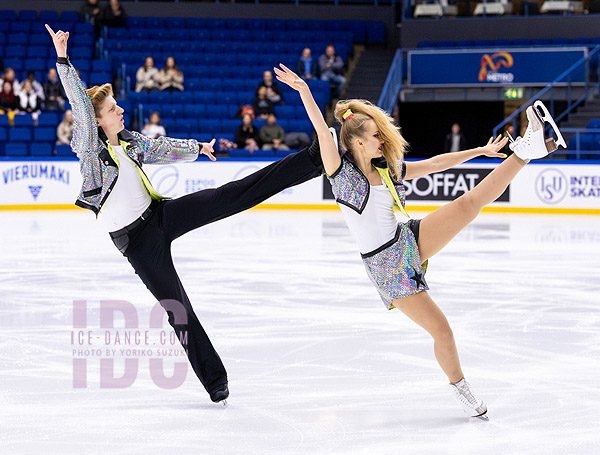 Olexandra Borysova & Aaron Freeman (POL)