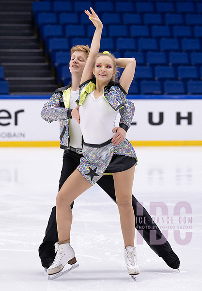 Olexandra Borysova & Aaron Freeman (POL)