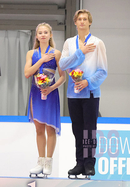 Gold - Leah Neset & Artem Markelov (USA)
