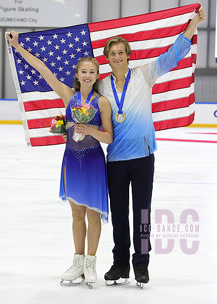 Gold - Leah Neset & Artem Markelov (USA)