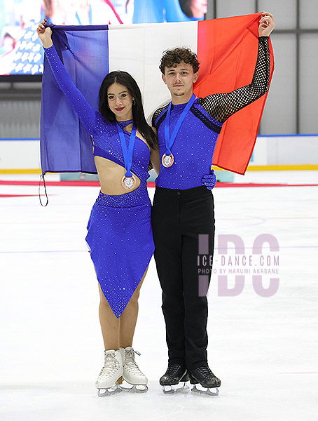 Bronze - Celina Fradji & Jean-Hans Fourneaux (FRA)