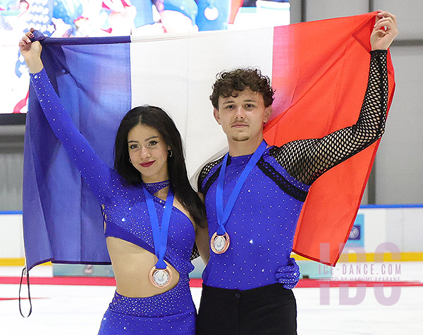Bronze - Celina Fradji & Jean-Hans Fourneaux (FRA)