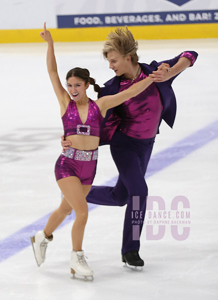 Zoe Larson & Andrii Kapran (UKR)