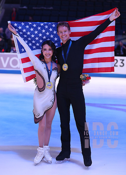 Gold - Madison Chock & Evan Bates (USA)