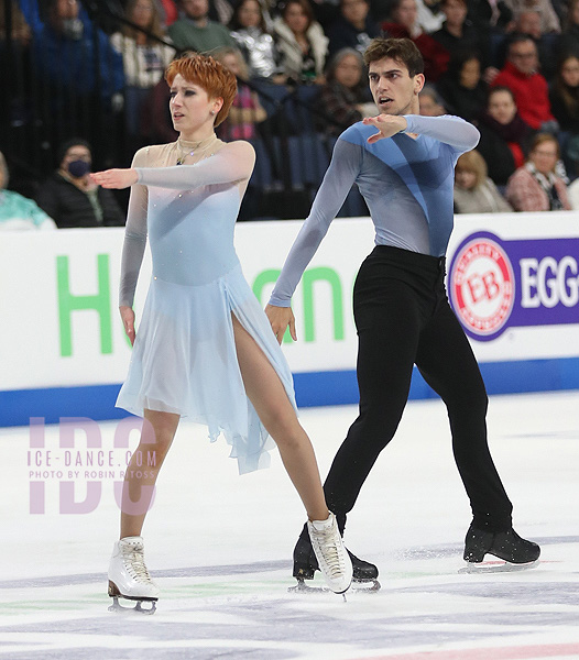 Evgeniia Lopareva & Geoffrey Brissaud (FRA)