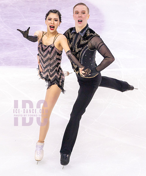 Yuka Orihara & Juho Pirinen (FIN)