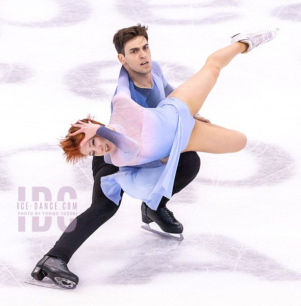 Evgeniia Lopareva & Geoffrey Brissaud (FRA)