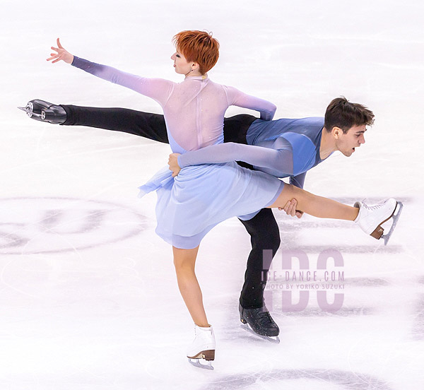 Evgeniia Lopareva & Geoffrey Brissaud (FRA)