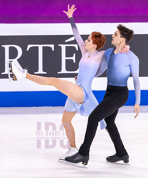 Evgeniia Lopareva & Geoffrey Brissaud (FRA)
