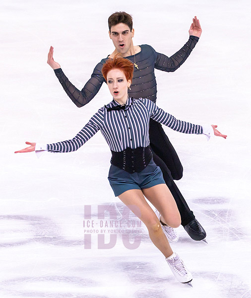 Evgeniia Lopareva & Geoffrey Brissaud (FRA)