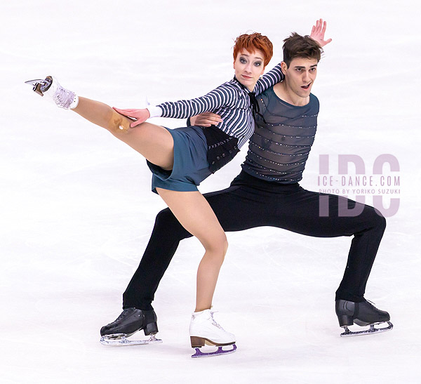 Evgeniia Lopareva & Geoffrey Brissaud (FRA)