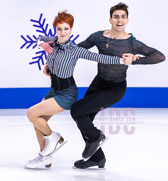 Evgeniia Lopareva & Geoffrey Brissaud (FRA)