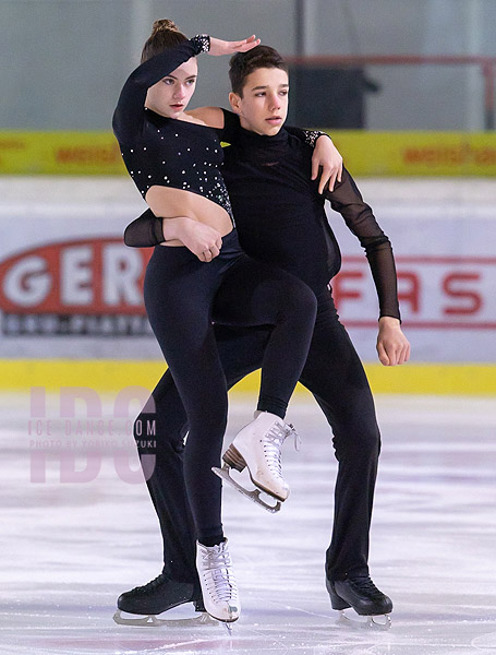 Lucie Fredon & Luc Walker (FRA)